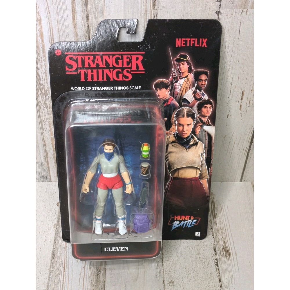 Jazwares Stranger Things Netflix Hunt & Battle ELEVEN‎ Figure 2025 New Sealed